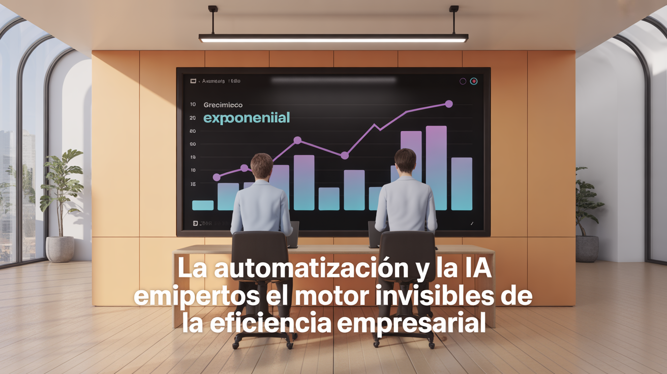 La Automatización y la IA: El Motor Invisible de la Eficiencia Empresarial